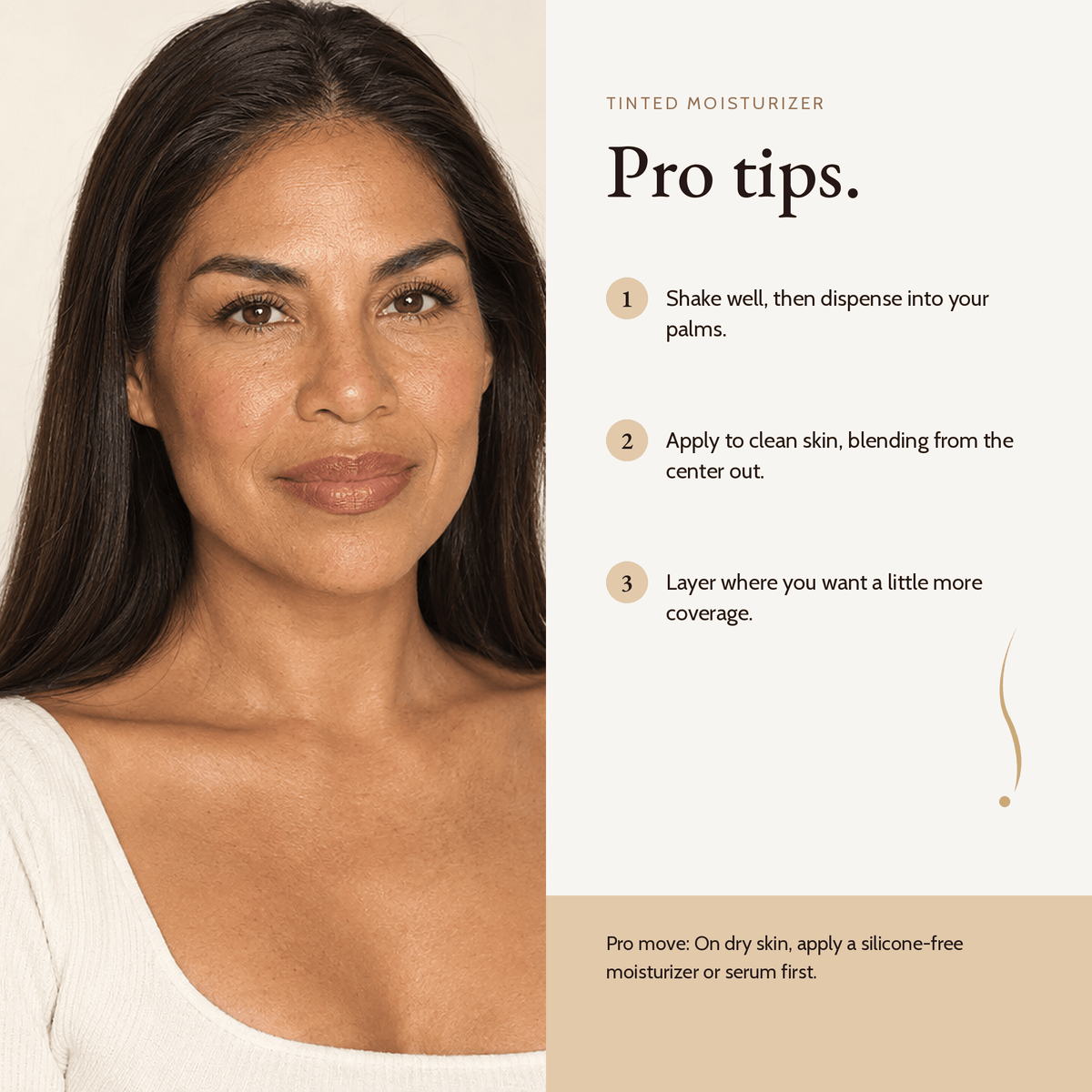 How to apply Tinted Moisturizer, pro tips