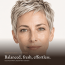 Close-up of model wearing Tinted Moisturizer in Ocean Pearl
