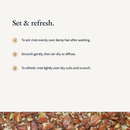 How to use True Curl Protein Mist