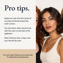 Pro tips for using True Shine Lip Gloss, Chestnut LG14