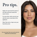 Pro tips for using True Shine Lip Gloss, Clear LG01