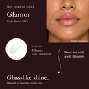 True Shine Lip Gloss Glamor LG20 shade and swatch