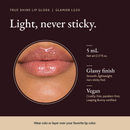 True Shine Lip Gloss, Glamor LG20 product details and size