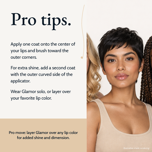Pro tips for using True Shine Lip Gloss, Glamor LG20