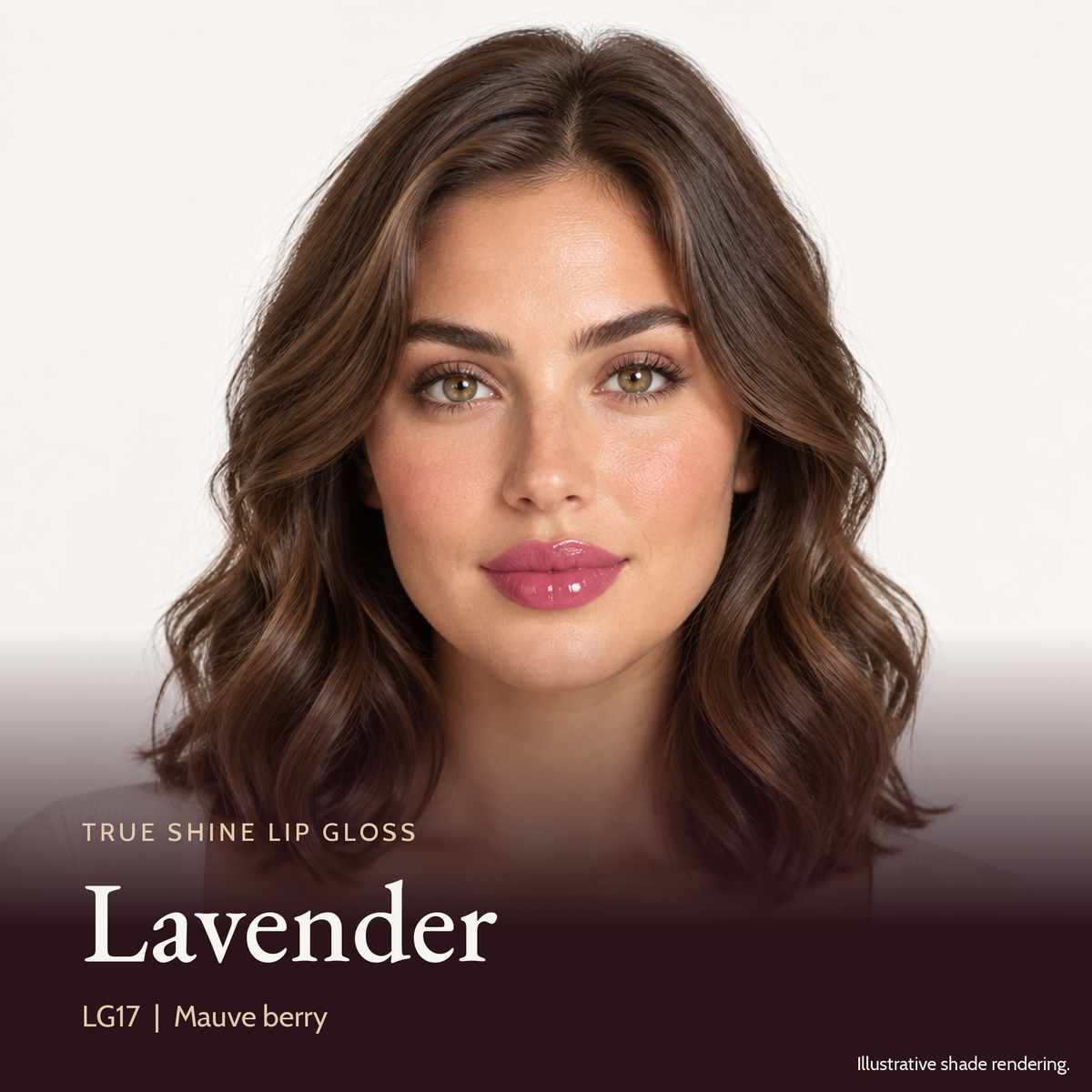 True Shine Lip Gloss, Lavender LG17 by True Colour Beauty
