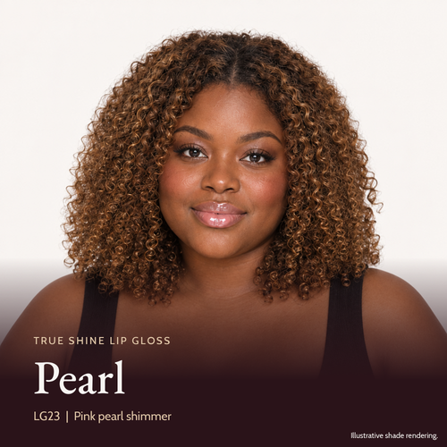 True Shine Lip Gloss, Pearl LG23 by True Colour Beauty