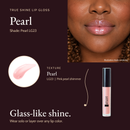 True Shine Lip Gloss Pearl LG23 shade and swatch