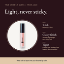 True Shine Lip Gloss, Pearl LG23 product details and size