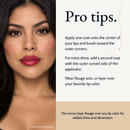 Pro tips for using True Shine Lip Gloss, Rouge LG13