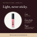 True Shine Lip Gloss, Sienna LG10 product details and size