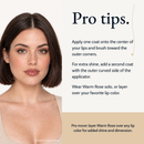 Pro tips for using True Shine Lip Gloss, Warm Rose LG19
