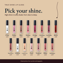 True Shine Lip Gloss shade lineup