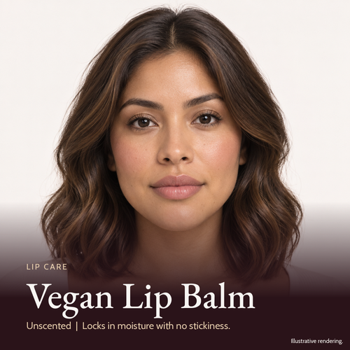 Vegan Lip Balm - Unscented Nourishment