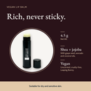 Vegan Lip Balm - Unscented Nourishment