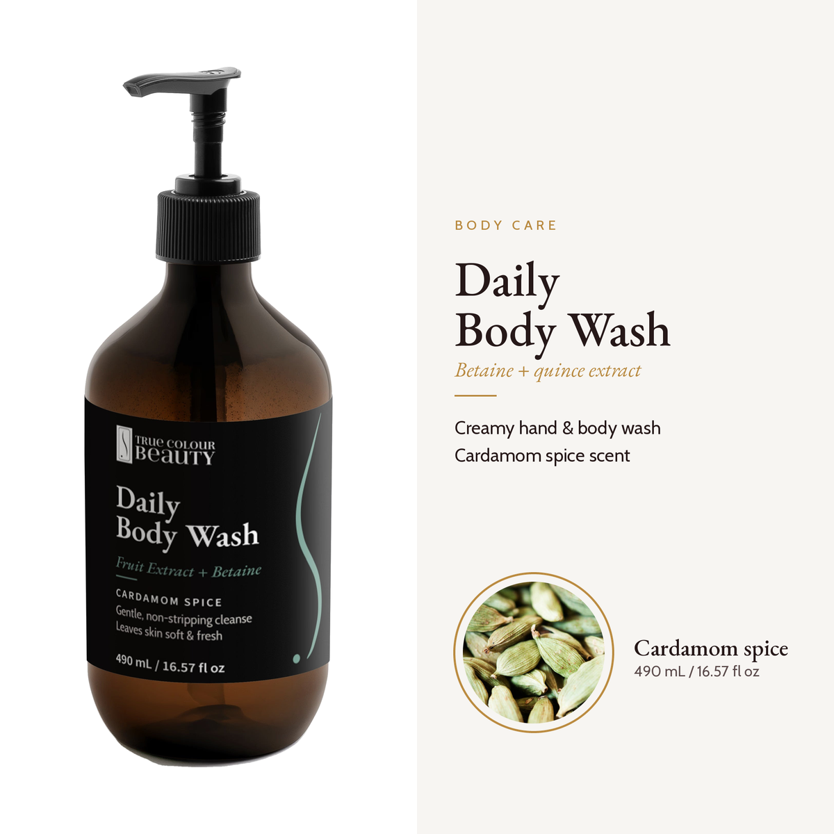 Daily Body Wash | Cardamom Spice