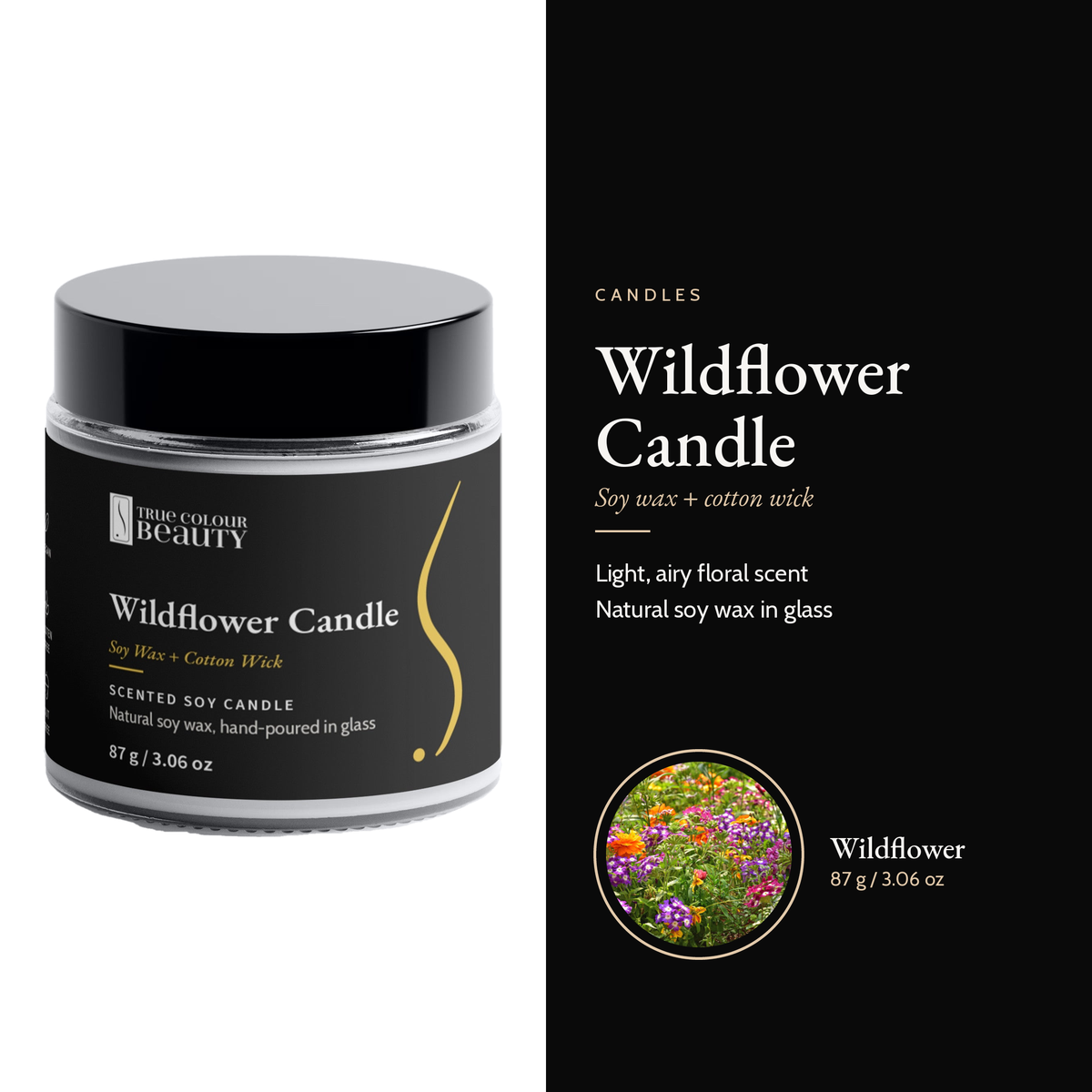 Wildflower Candle