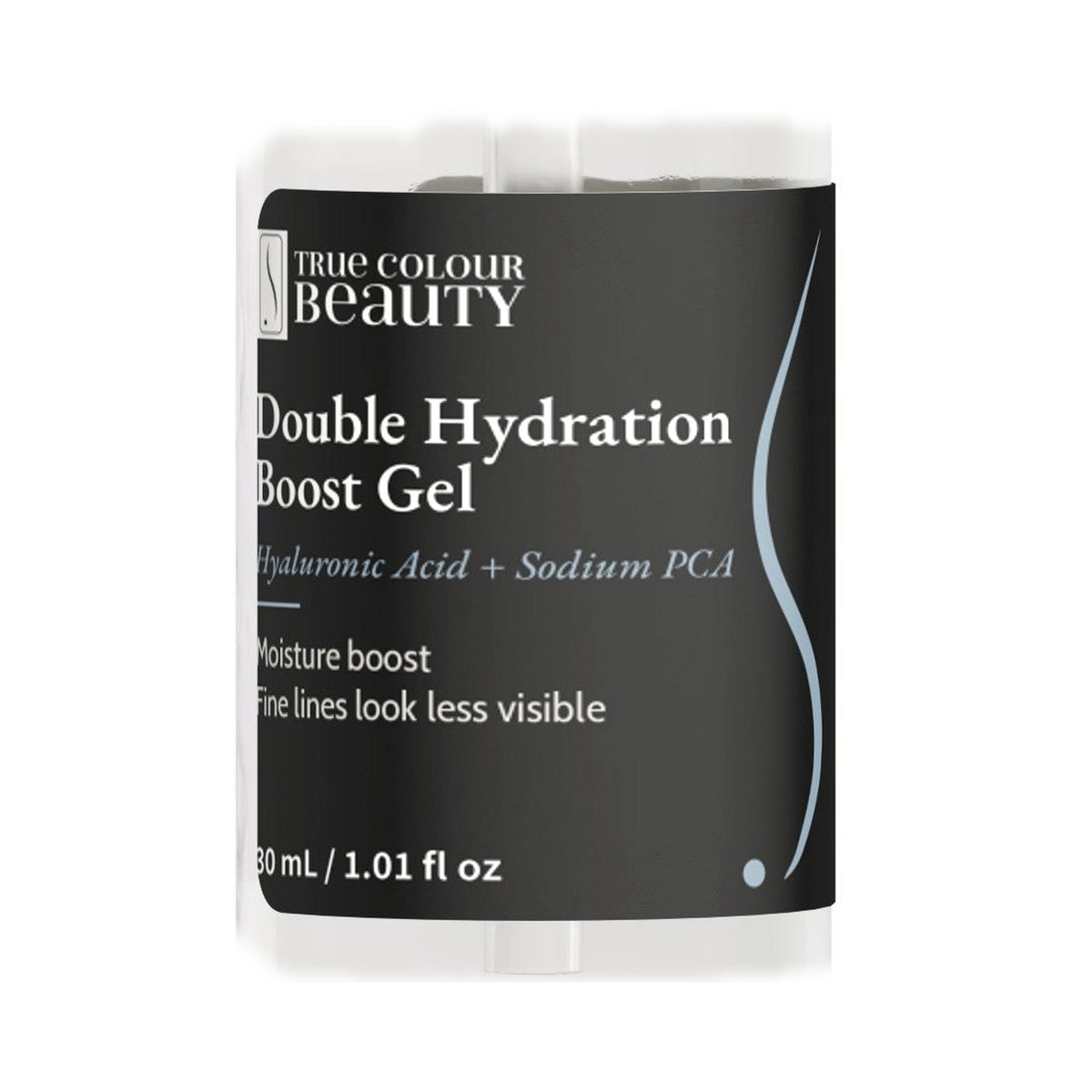 Double Hydration Boost Gel, close-up of label